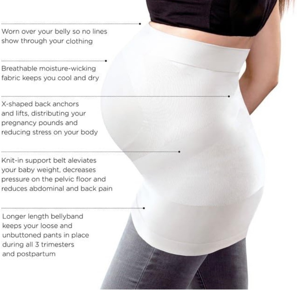 Blanqi built in maternity belly band l/xl